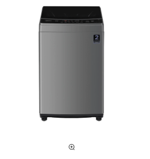 Lavadora Carga Superior Automática Gris 9,5KG